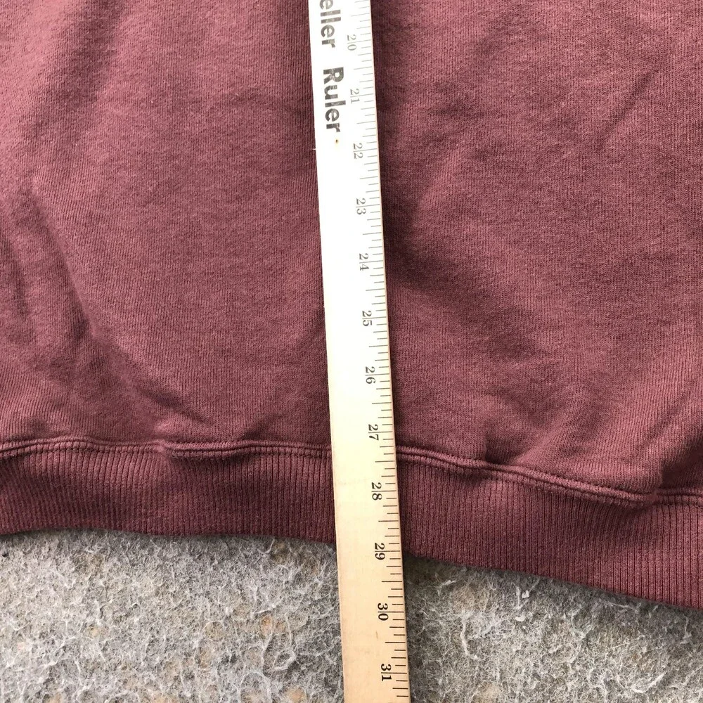 Vintage Virginia Tech Hokies Sweatshirt Mens XL Red NCAA Santee Crewneck